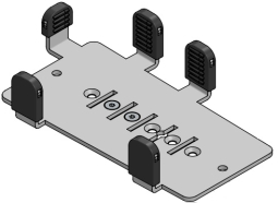 SpacePole PAX025-MN-02 PAX Q25 MultiGrip (No Handle)