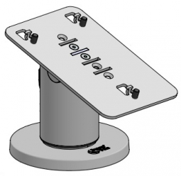 SpacePole PAX102-LD-MN-02 PAX Aries 6 and 8, Low Profile DuraTilt Payment Terminal Mount