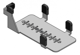 SpacePole PAX901-MN-02 PAX S900 MultiGrip Plate for Mounting on SpacePole DuraTilt