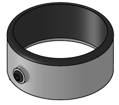 SpacePole SP2-21210-02 Essentials:  SP2 Lock Ring for SpacePole Essentials Poles, Black