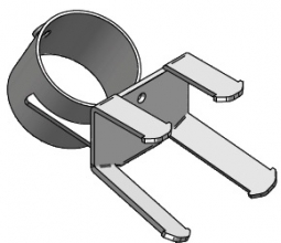 SpacePole SP2-C4900086 Scanner Bracket for Zebra LS1908 and LS220