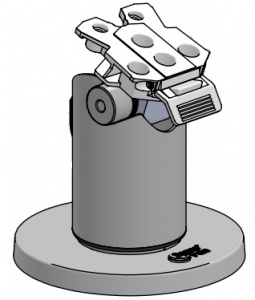 SpacePole SP2-SPMCL-LD-02 MultiClip SP2, 40MM for Ingenico LANE Series