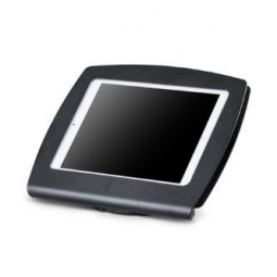 SpacePole SPCF300-02 C-Frame Tablet Mount with Hinge, Black, 9.7"