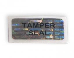 SpacePole SPCS100 ClickSafe: Tamper Seal Labels (25 Pack)