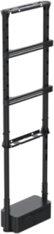 SpacePole SPDS4101-02 Height Adjustable In-Window Mount Portrait Screens up to 75"
