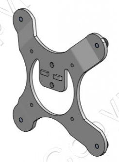 SpacePole SPK513-02 Kiosk Tablet Adapter