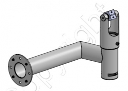 SpacePole SPK615-02 Peripheral Arm with DuraTilt