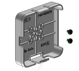 SpacePole SPMC120-CASE-32 mCase Only for SumUp Solo Reader, No Lanyard, Color White