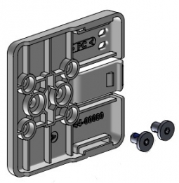 SpacePole SPMC122-CASE-32 mCase Only for Stripe Reader M2, No Lanyard, Color White
