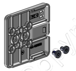SpacePole SPMC122-CASE Stripe M2 Chipper