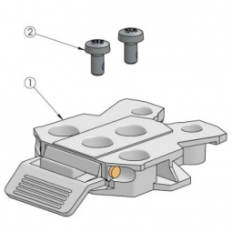 SpacePole SPMCL001 SpacePole MultiClip to attach to DuraTilt or Low Profile Mount