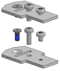 SpacePole SPMCL101-02 SpacePole MultiClip Adapter for SpacePole Stack