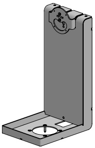 SpacePole SPTP102-32 SpacePole TabPrint (Compatible with Epson TM-M30 Printer); White