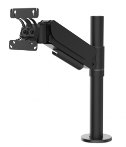 SpacePole SPV1305-H-02 New ARC VESA 75/100, Height-Adjustable Screen Mount for Heavier Displays