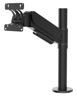 SpacePole SPV1305-M-02 New ARC VESA 75/100, Height-Adjustable Screen Mount for Displays