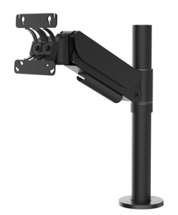 SpacePole SPV1305-SL-02 New ARC VESA 75/100, Height-Adjustable Screen Mount for Displays