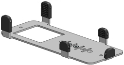 SpacePole SUN201-MN-02 SpacePole Stack with MultiGrip Plate