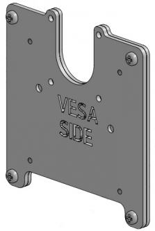 SpacePole TABVESA001-02 40X40 to VESA 75/100 Adapter Plate