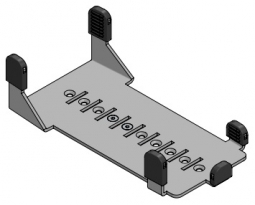 SpacePole VER071-MN-02 VX520 MultiGrip Plate, No Handle