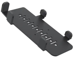 SpacePole VER171-MN-02 Verifone VX820 MultiGrip Plate, Black