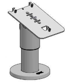 SpacePole VERM400-D-MN SpacePole, Verifone M400 M424 M440 DuraTilt SP2, 100mm (No Handle)