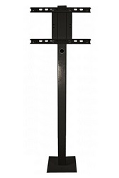 SunBrite TV SB-DP46XA-BL, Deck Planter Pole for Landscape 32 IN to 65 IN