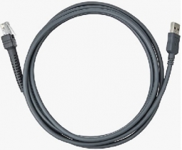 System Zebra CBA-U01-S07ZAR-B 7 FT, USB Cable, Series A Connector, Straight (For Zebra Enterprise)