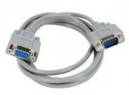 System Zebra CCTSP212-10 10' 9M/9F Null Modem Serial Cable Z4M+, Blasters, TSP200 Series Grey