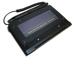 Topaz T-S461 SigLite Slim 1x5 T-S461-HSB-R HID USB Electronics Signature Pad, with Software