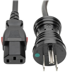 Tripp Lite P006-025-HG15 Hospital-Grade Power Cord, NEMA 5-15P to C13 - Green Dot