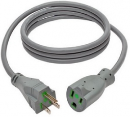 Tripp-Lite P022-006-GY-HG Hospital Grade Power Extension Cord, 13A, 16 AWG (NEMA 5-15P HG to NEMA 5-