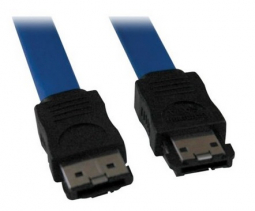 Eaton P950-02M Tripp Lite series eSATA, SATA-II External Signal Shielded Cable (7Pin/7Pin)