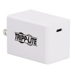 Tripp-Lite U280-W01-60C1-G 60W Compact USB-C Wall Charger - GaN Technology, USB-C Power Delivery 3.0