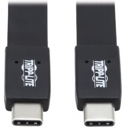 Tripp Lite U420-16N-G25AFL USB-C Flat Cable (M/M) - USB 3.2 GEN 2 (10 GBPS), 5A (100W) Rating