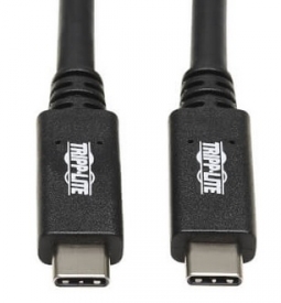 Tripp Lite U420-20N-G2-5A USB-C Cable (M/M) - USB 3.2, GEN 2 (10 GBPS), 5A (100W) Rating