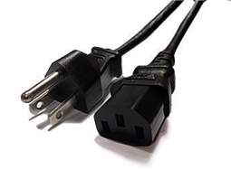 Unitech 1010-601551G Power Cord, 72", Straight, Black