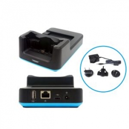 Unitech 5000-900071G EA630 Single Slot Ethernet Cradle with Spare Battery Slot