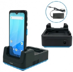 Unitech 5000-900113G PA768 1-Slot Charging Cradle with Power Supply (5V/6A)