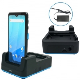 Unitech 5000-900114G PA768 1-Slot USB Cradle with Power Supply (5V/6A)