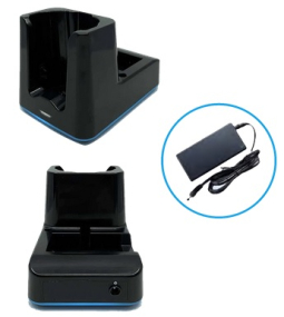 Unitech HT730 Plus 5000-900139G HT730P Single Slot Charging Cradle with Power Supply