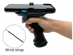 Unitech 5500-900102G PA768 Standard Gun Grip - Before installing, remove Bottom Bumper