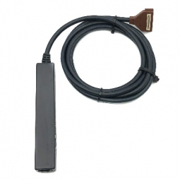 VeriFone  23745-02-R Cable, 2 meter (6.56 feet), Brown, Ethernet USB-DEV Tail for the MX8XX