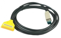 VeriFone 23998-02-R Cable, Yellow MX Series to ECR 12V Powered USB, 2 meter (6.56 feet)