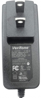 VeriFone PWR435-101-01-A PS, 100-240V, 12VDC/1A/12W, WM, 9.5/5.5/2.1, US