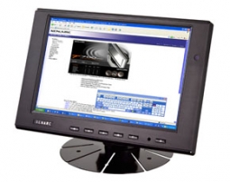 Xenarc 705TSV 7 Inch High Bright Sunlight Readable Touch Screen, VGA and AV Inputs, Speakers Vertica