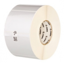 Zebra 10022921 Poly 8000T Void Matte Silver 2 x 1 3in Core, 1 Roll