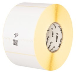 Zebra 10025371 Z-Perform 2000D Paper Label, Direct Thermal, 3X1.5", 1" Core, Value Coated