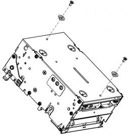 Zebra 103939 Printer Quick Fit Hubs with screws, for Kiosk Printer