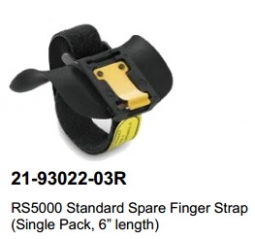 Zebra 21-93022-03R 21-93022-03R RS409 and RS419 Ring Scanner Replacement Finger Strap, Short Version