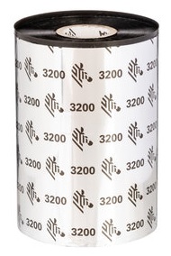 Zebra 800132-102 3200 Wax-Resin Ribbon, Case, 2.25 Inches x 244 Feet, 12 Rolls/Case